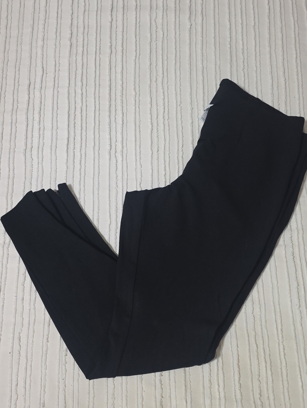 Black Stretch Ponte Pants